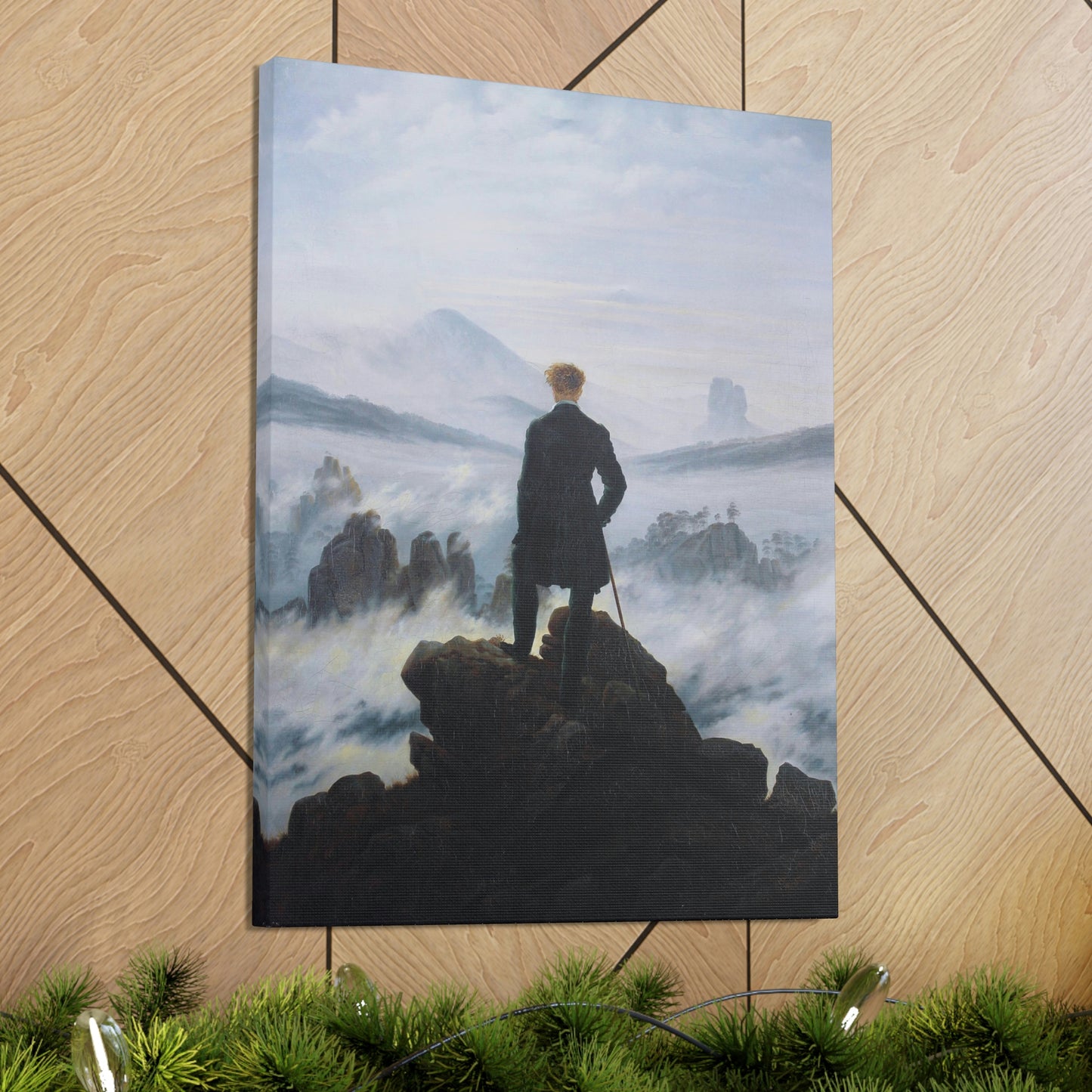 Wanderer Above a Sea of Fog - Caspar David Friedrich