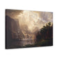 Albert Bierstadt's Among the Sierra Nevada, California - Canvas