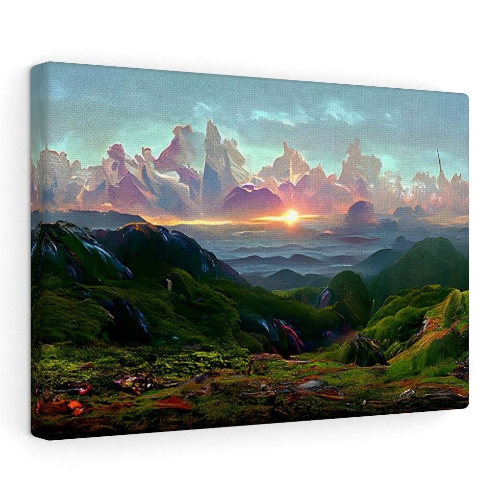Crystal Sunrise - Canvas