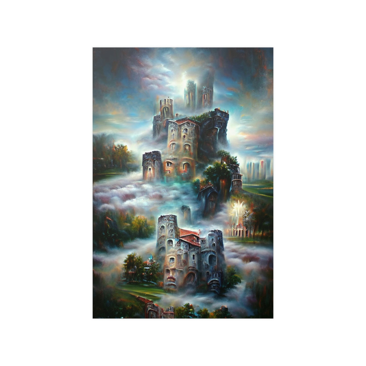 Fantasy Castles - Poster