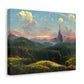 Sunset Behind an Impossible View - Canvas
