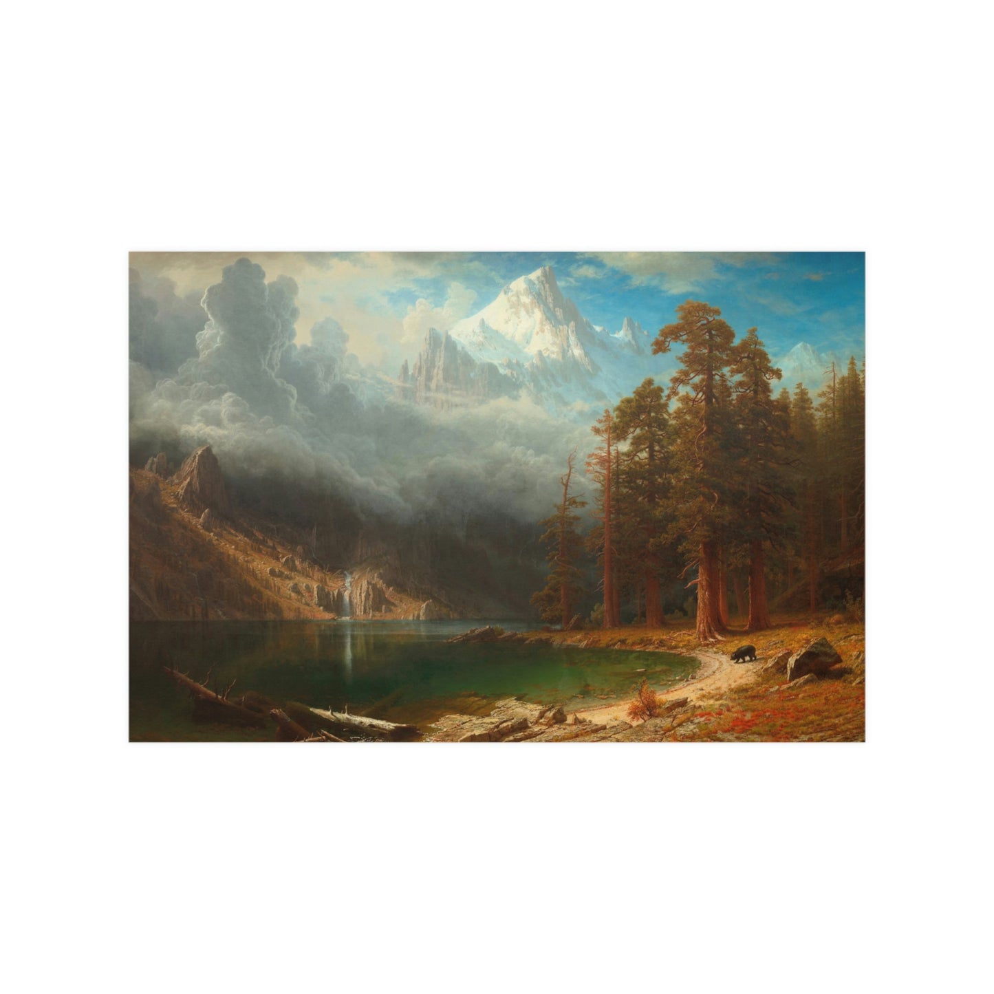 Mount Corcoran - Albert Bierstadt - Poster
