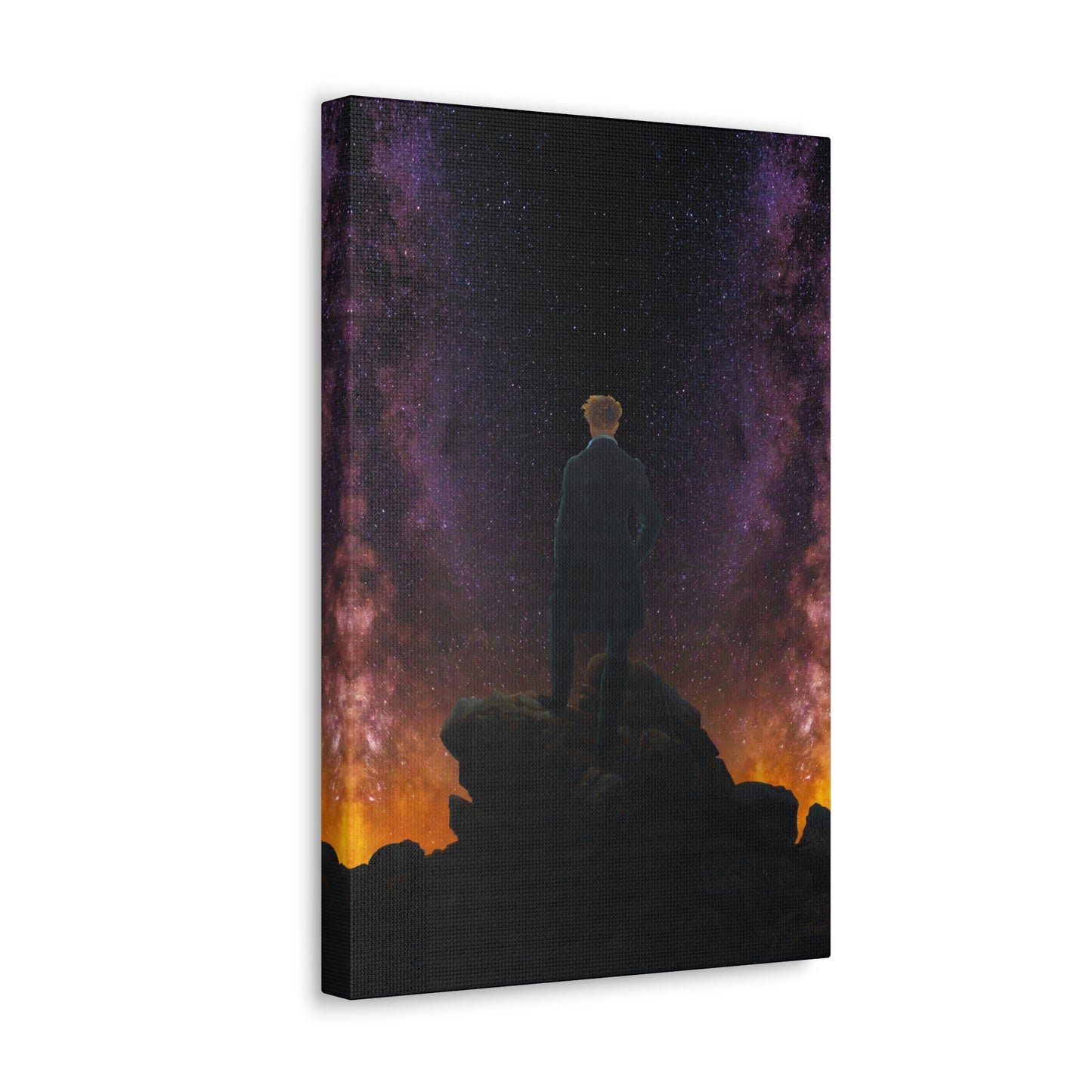 Wanderer Above a Sea of Stars - Canvas