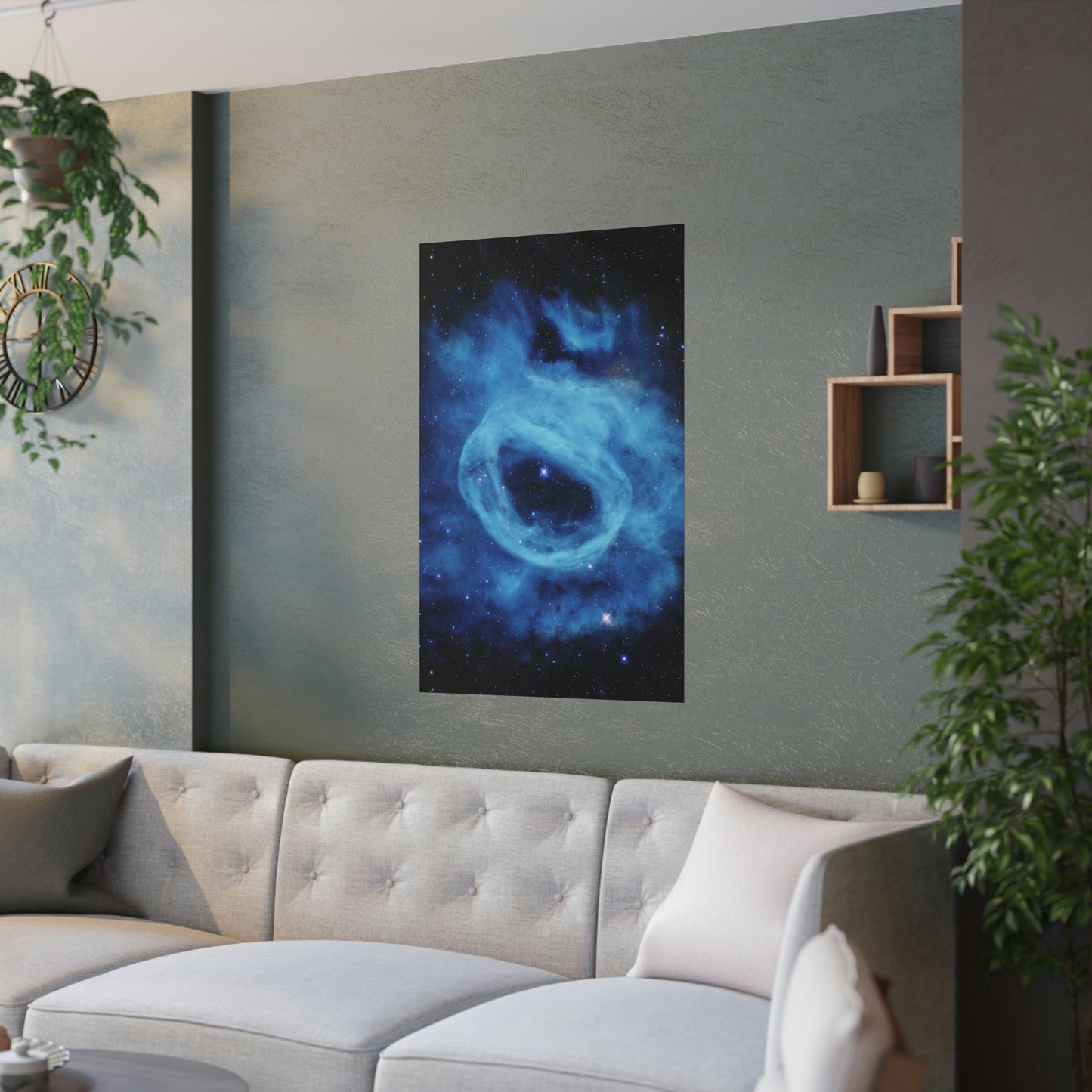 Blue Nebula - Poster