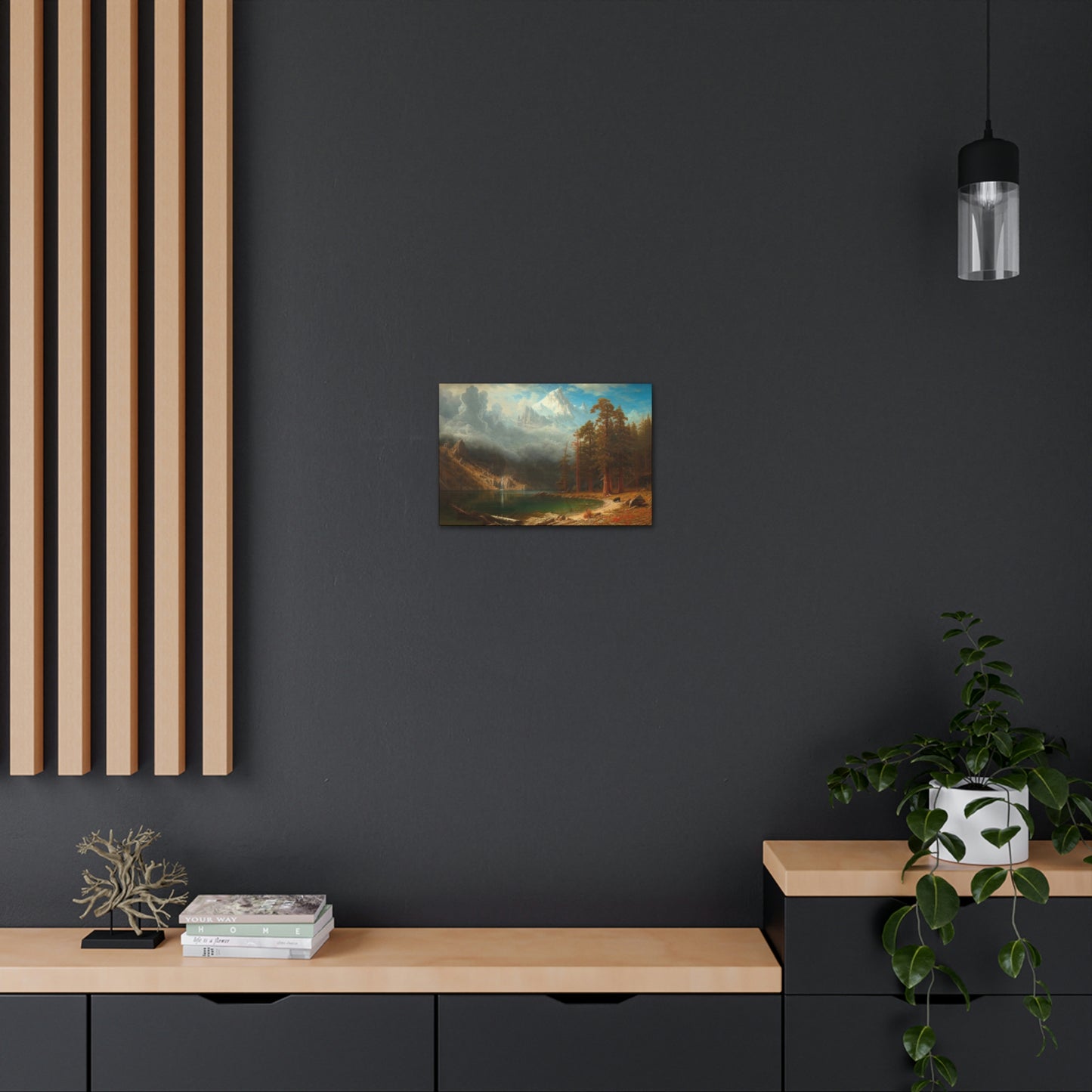 Mount Corcoran - Albert Bierstadt - Canvas